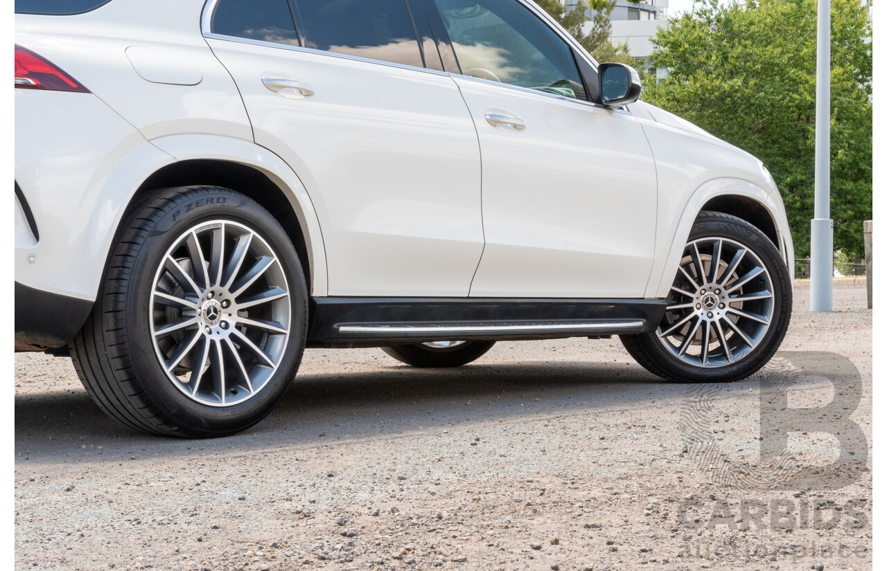 4/2021 Mercedes-Benz GLE 400d 4MATIC (AWD) V167 MY21.5 4D Wagon Diamond White Turbo Diesel 2.9L