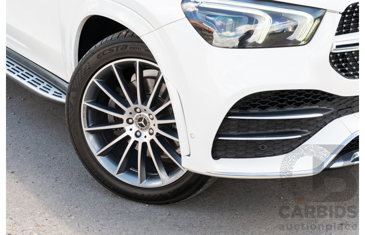 4/2021 Mercedes-Benz GLE 400d 4MATIC (AWD) V167 MY21.5 4D Wagon Diamond White Turbo Diesel 2.9L
