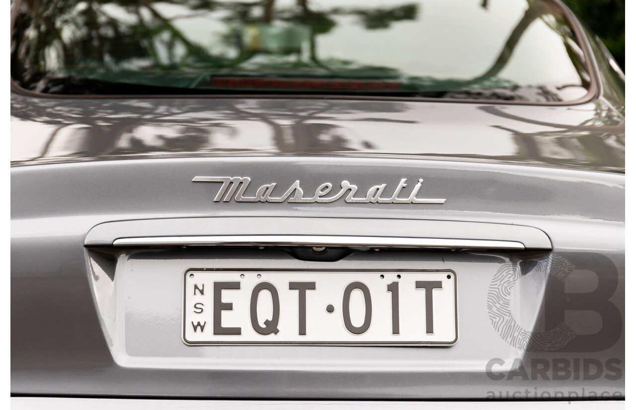 7/2005 Maserati Coupe Cambiocorsa 2d Coupe Grigio Alfieri Metallic Grey V8 4.2L