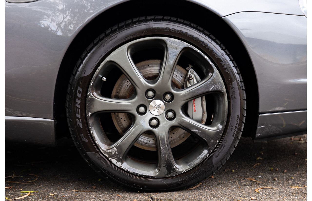 7/2005 Maserati Coupe Cambiocorsa 2d Coupe Grigio Alfieri Metallic Grey V8 4.2L