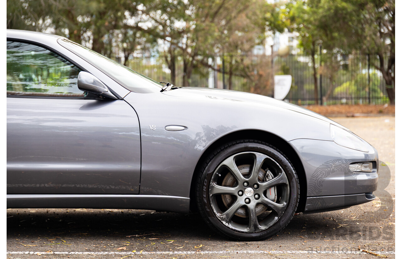 7/2005 Maserati Coupe Cambiocorsa 2d Coupe Grigio Alfieri Metallic Grey V8 4.2L