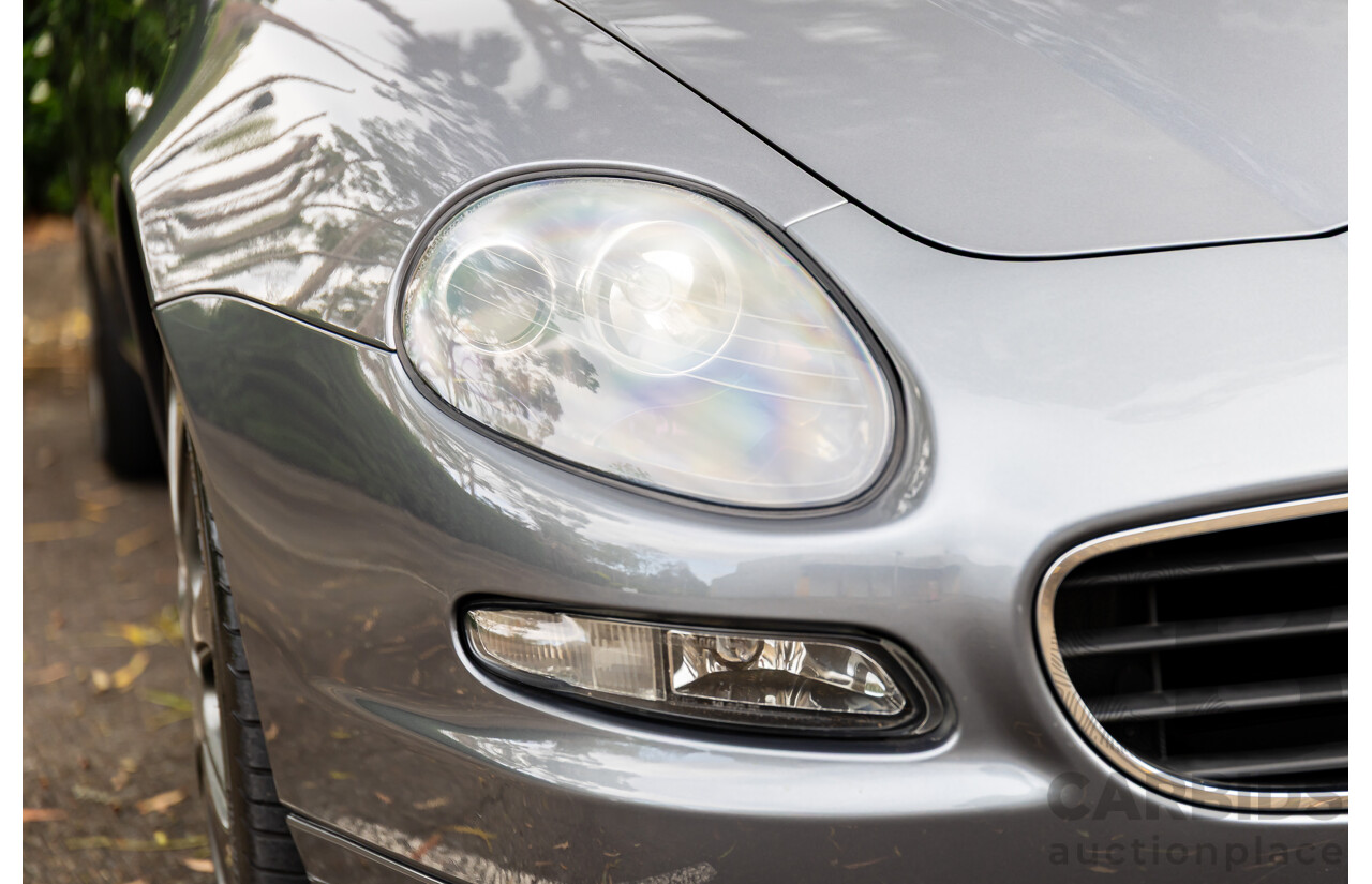 7/2005 Maserati Coupe Cambiocorsa 2d Coupe Grigio Alfieri Metallic Grey V8 4.2L