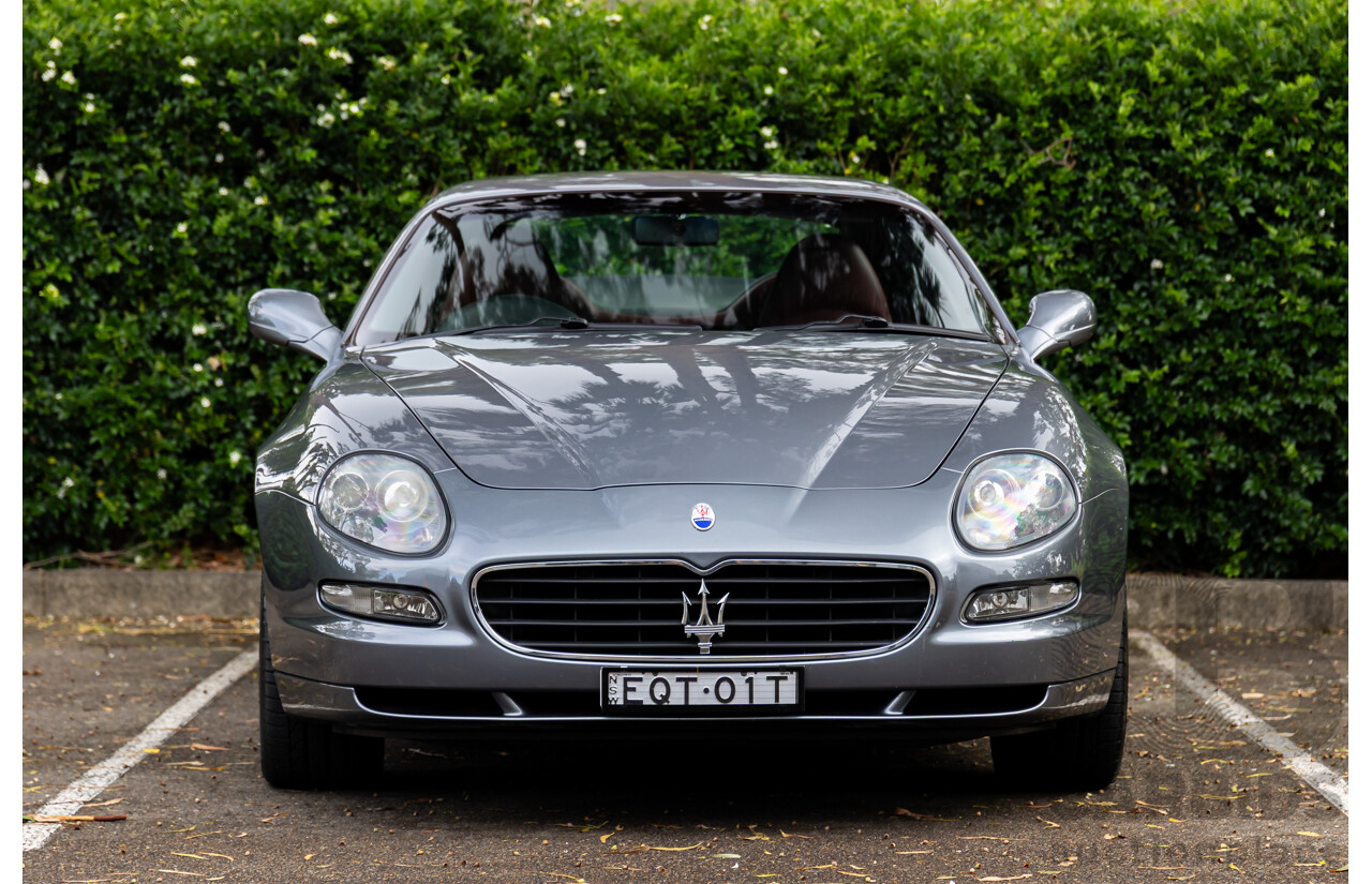 7/2005 Maserati Coupe Cambiocorsa 2d Coupe Grigio Alfieri Metallic Grey V8 4.2L