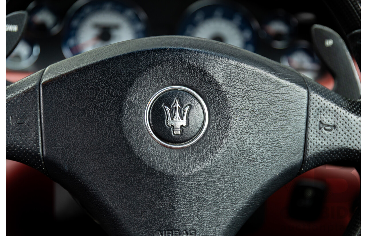 7/2005 Maserati Coupe Cambiocorsa 2d Coupe Grigio Alfieri Metallic Grey V8 4.2L