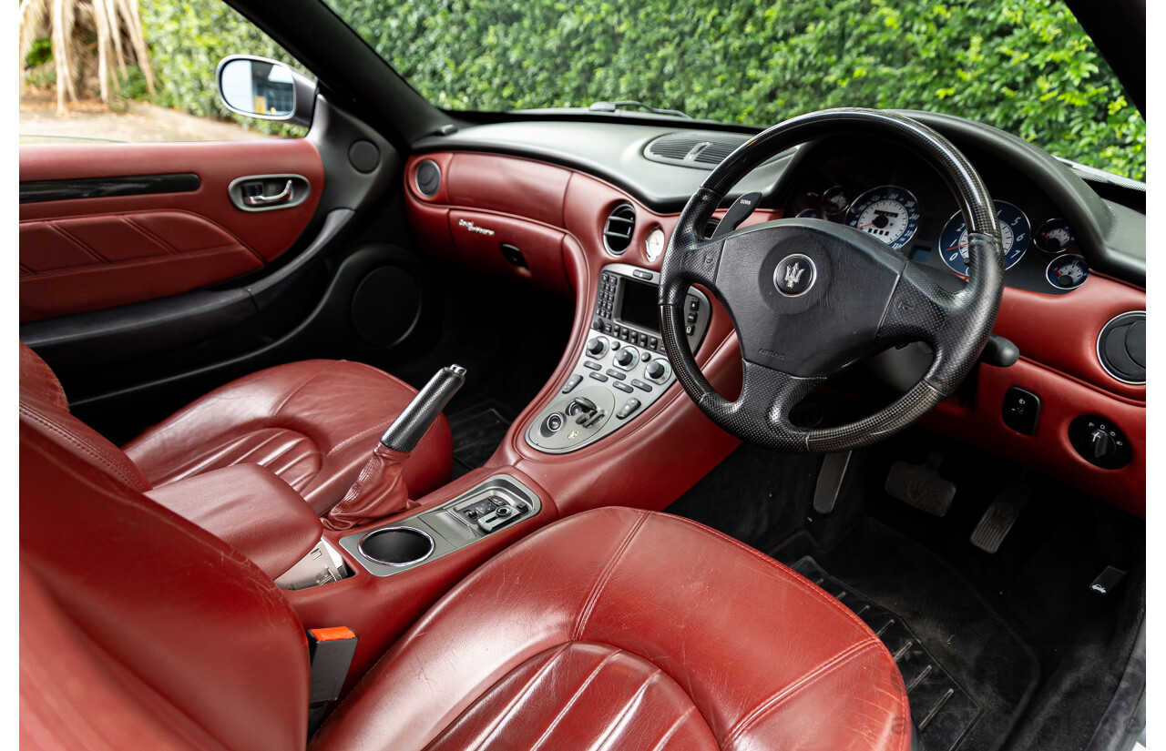 7/2005 Maserati Coupe Cambiocorsa 2d Coupe Grigio Alfieri Metallic Grey V8 4.2L