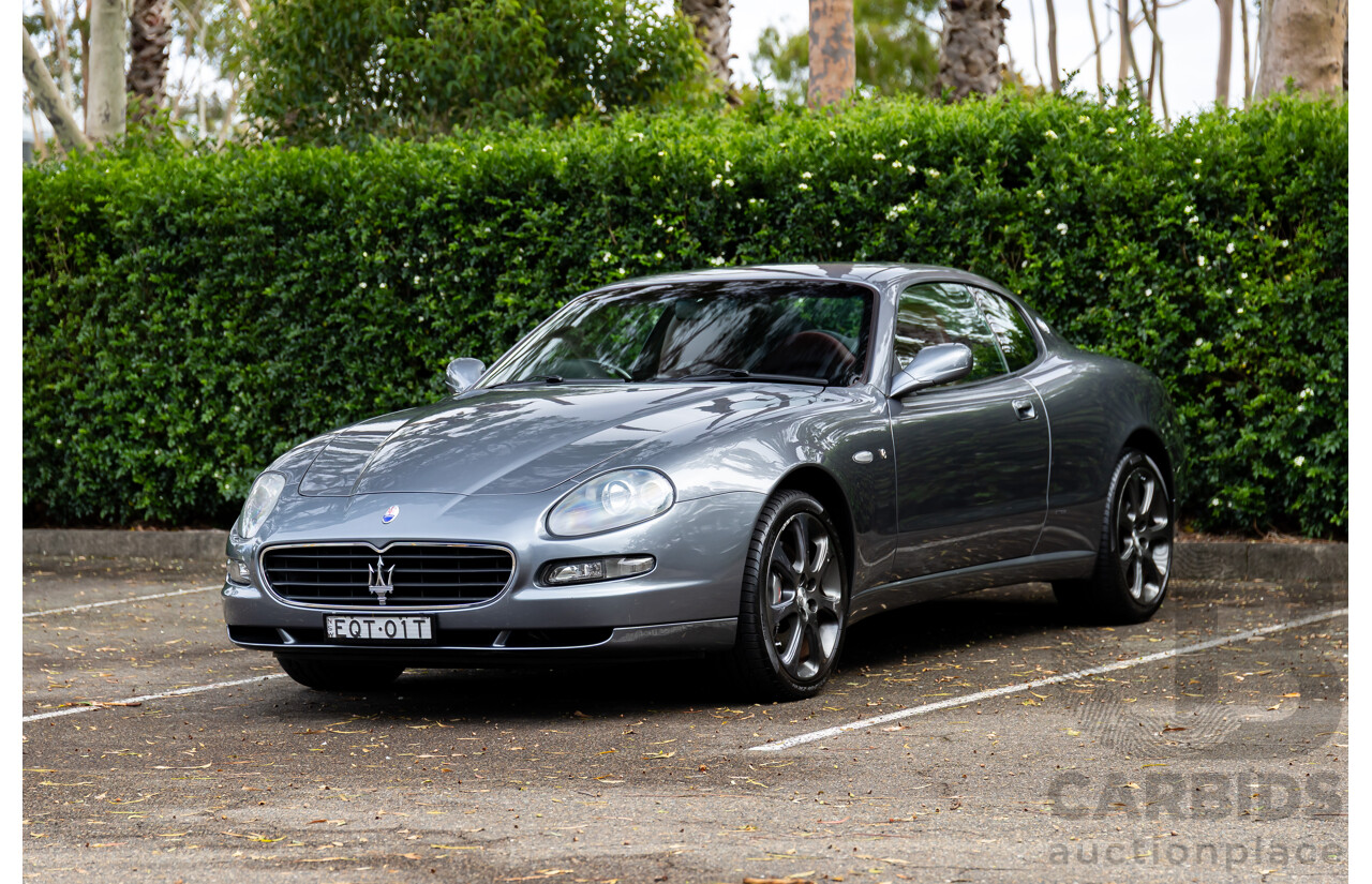 7/2005 Maserati Coupe Cambiocorsa 2d Coupe Grigio Alfieri Metallic Grey V8 4.2L