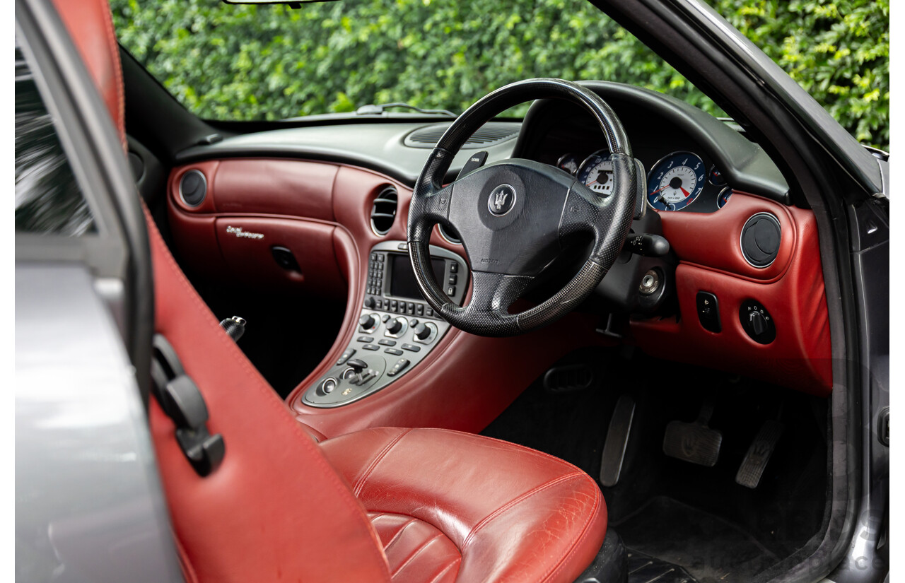 7/2005 Maserati Coupe Cambiocorsa 2d Coupe Grigio Alfieri Metallic Grey V8 4.2L