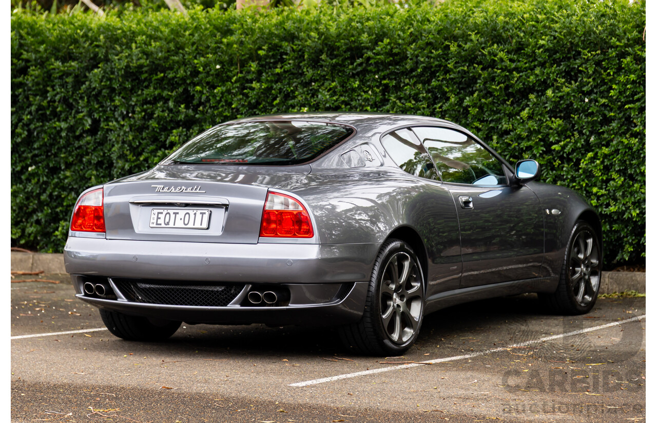 7/2005 Maserati Coupe Cambiocorsa 2d Coupe Grigio Alfieri Metallic Grey V8 4.2L