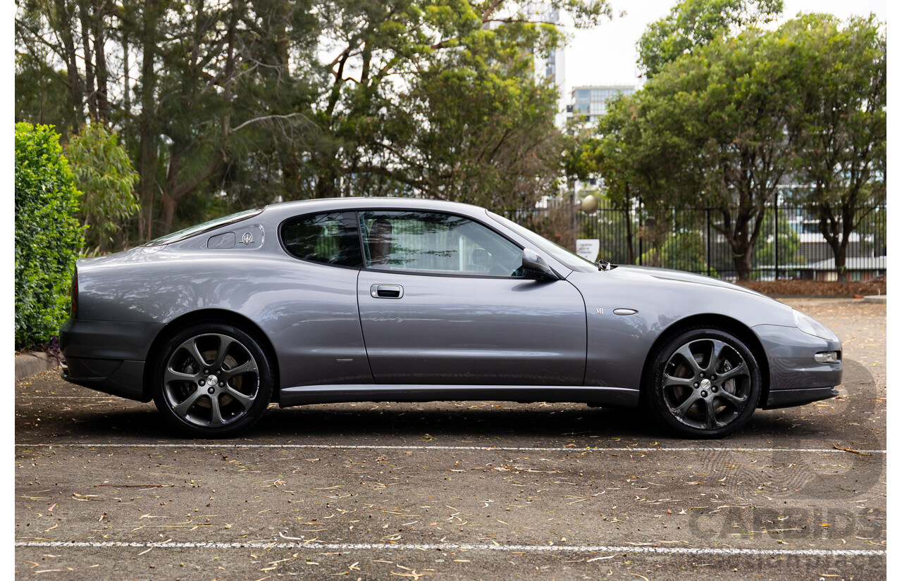 7/2005 Maserati Coupe Cambiocorsa 2d Coupe Grigio Alfieri Metallic Grey V8 4.2L