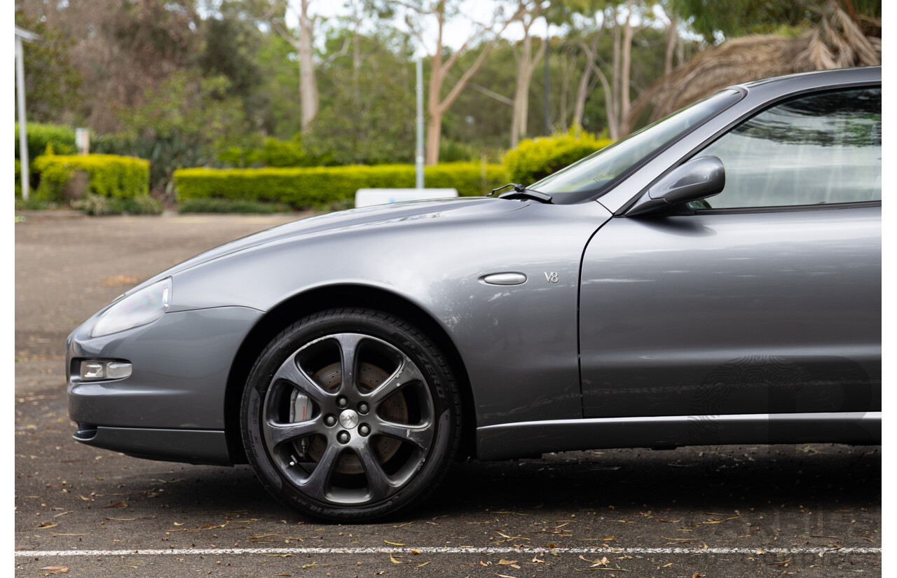 7/2005 Maserati Coupe Cambiocorsa 2d Coupe Grigio Alfieri Metallic Grey V8 4.2L