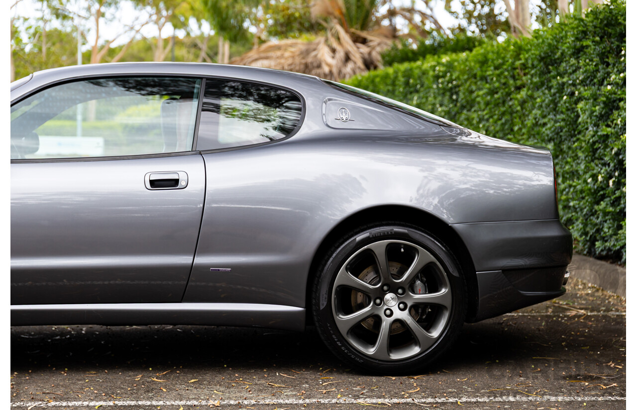 7/2005 Maserati Coupe Cambiocorsa 2d Coupe Grigio Alfieri Metallic Grey V8 4.2L