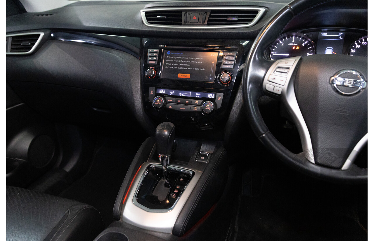 5/2015 Nissan Qashqai TL J11 4d Wagon Grey Turbo Diesel 1.6L