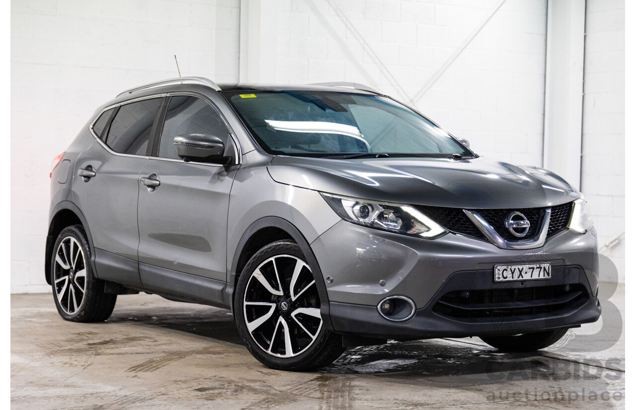 5/2015 Nissan Qashqai TL J11 4d Wagon Grey Turbo Diesel 1.6L