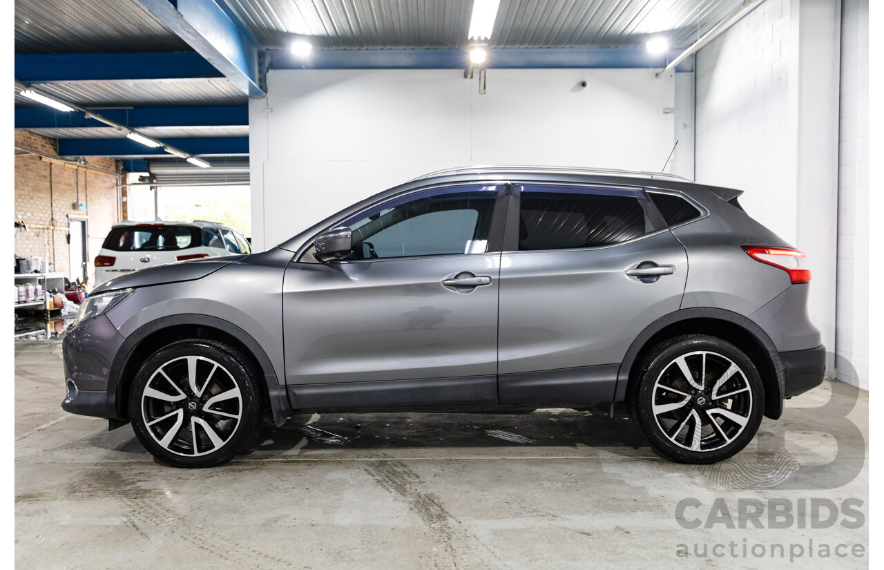 5/2015 Nissan Qashqai TL J11 4d Wagon Grey Turbo Diesel 1.6L