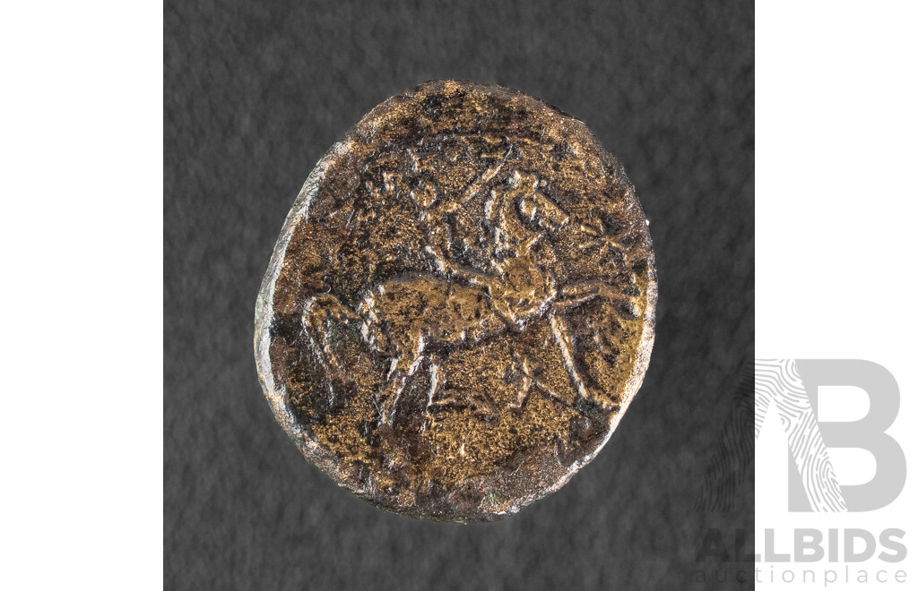 Kingdom of Macedonia Kassander 305-297BC Bronze Dichalkon