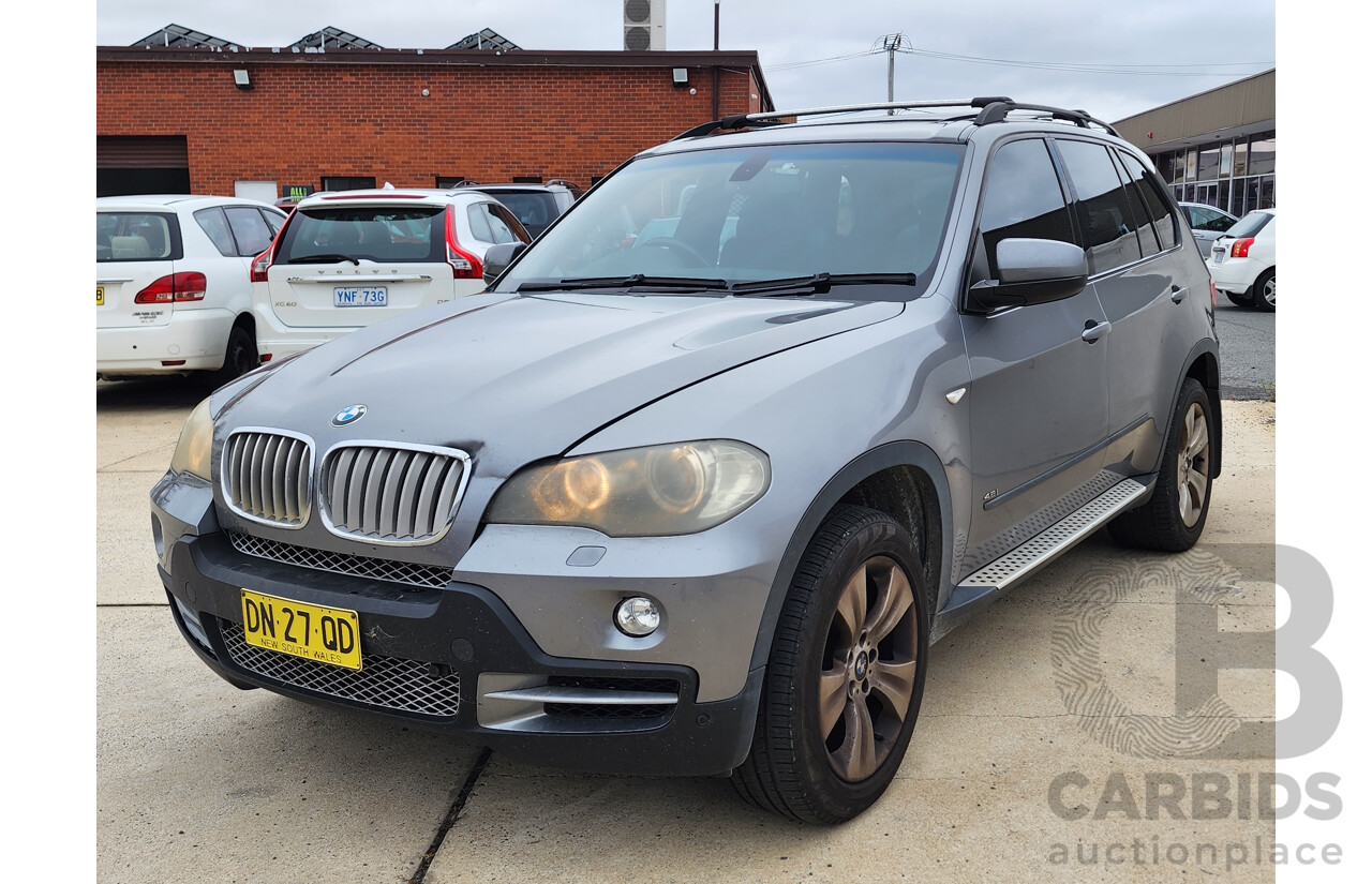 7/2007 Bmw X5 4.8i E70 4d Wagon Grey 4.8L