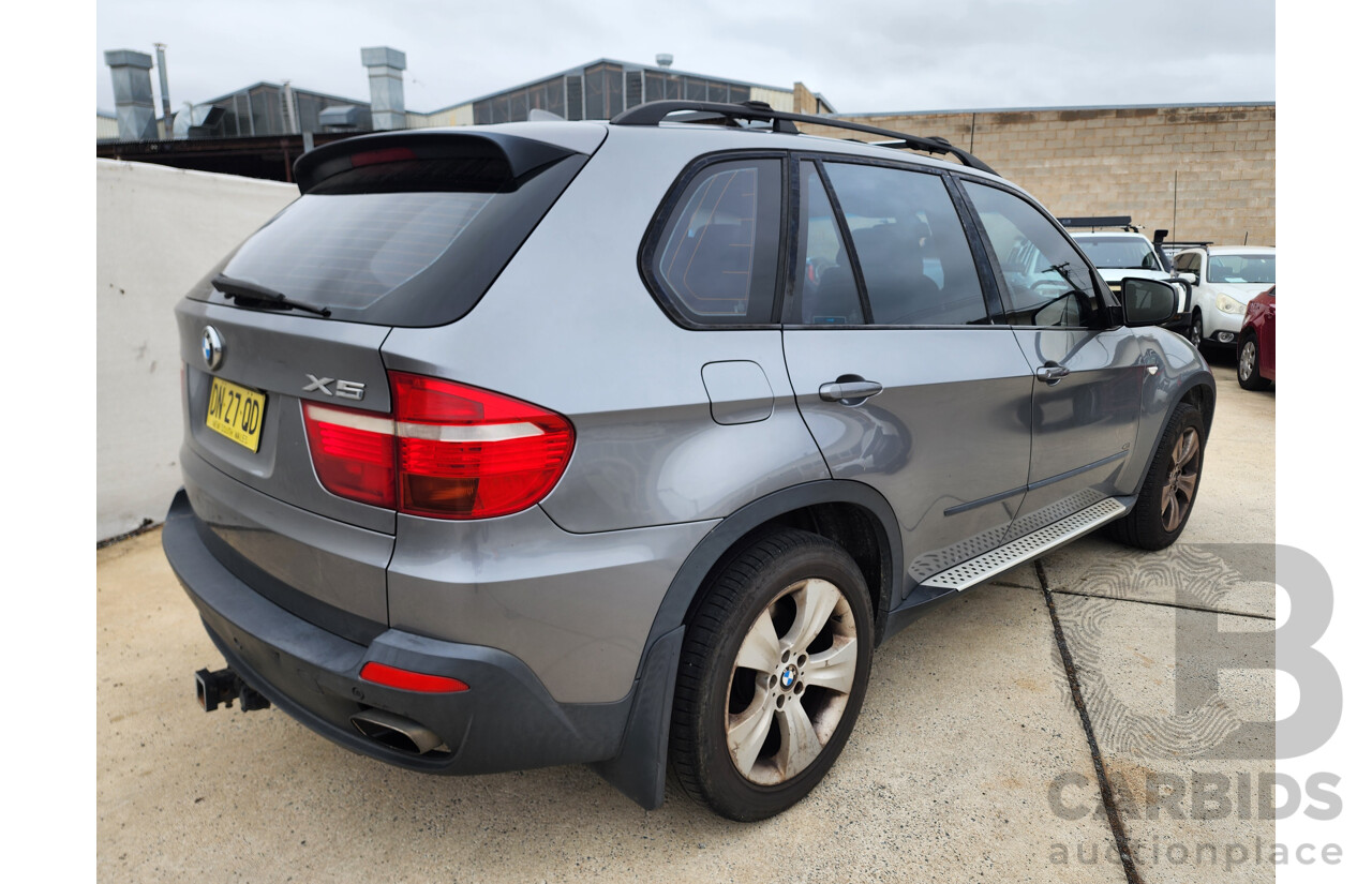 7/2007 Bmw X5 4.8i E70 4d Wagon Grey 4.8L