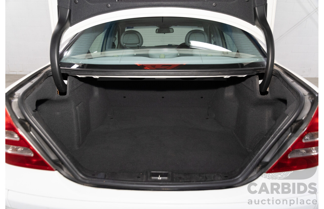 1/2002 Mercedes-Benz C240 Classic W203 4d Sedan Alablaster White V6 2.6L