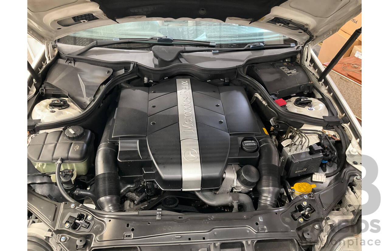 1/2002 Mercedes-Benz C240 Classic W203 4d Sedan Alablaster White V6 2.6L