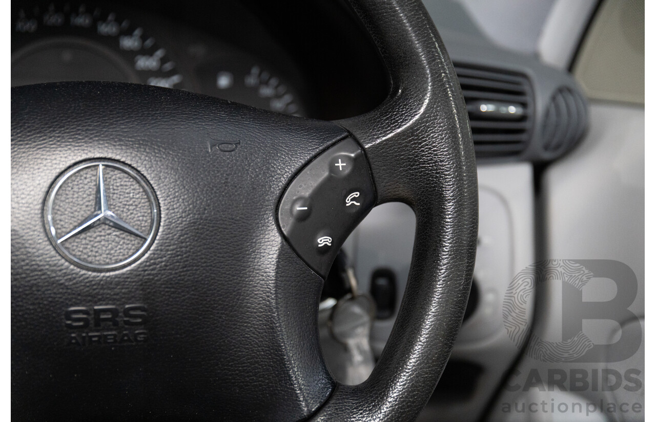 1/2002 Mercedes-Benz C240 Classic W203 4d Sedan Alablaster White V6 2.6L