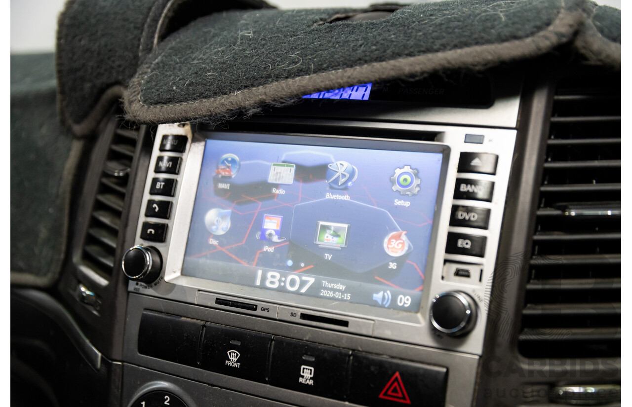 3/2010 Hyundai Santa Fe Elite CRDi (4x4) CM MY10 4d Wagon Vanilla White Turbo Diesel 2.2L - 7 Seater