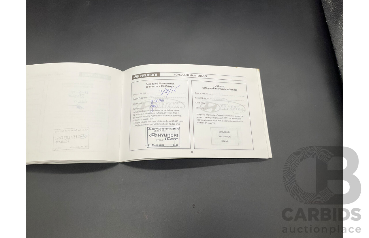 3/2010 Hyundai Santa Fe Elite CRDi (4x4) CM MY10 4d Wagon Vanilla White Turbo Diesel 2.2L - 7 Seater