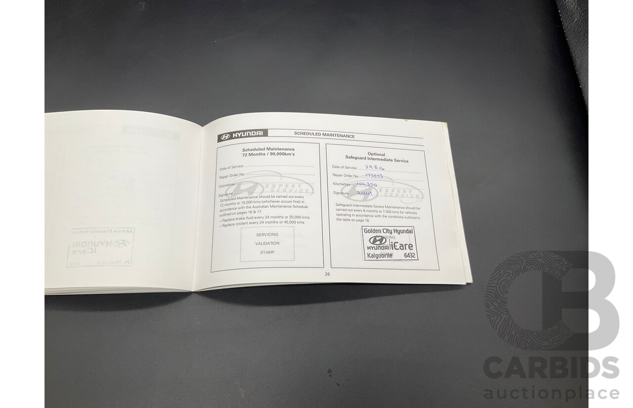 3/2010 Hyundai Santa Fe Elite CRDi (4x4) CM MY10 4d Wagon Vanilla White Turbo Diesel 2.2L - 7 Seater