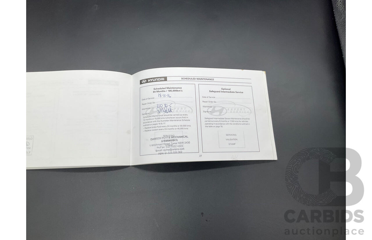 3/2010 Hyundai Santa Fe Elite CRDi (4x4) CM MY10 4d Wagon Vanilla White Turbo Diesel 2.2L - 7 Seater