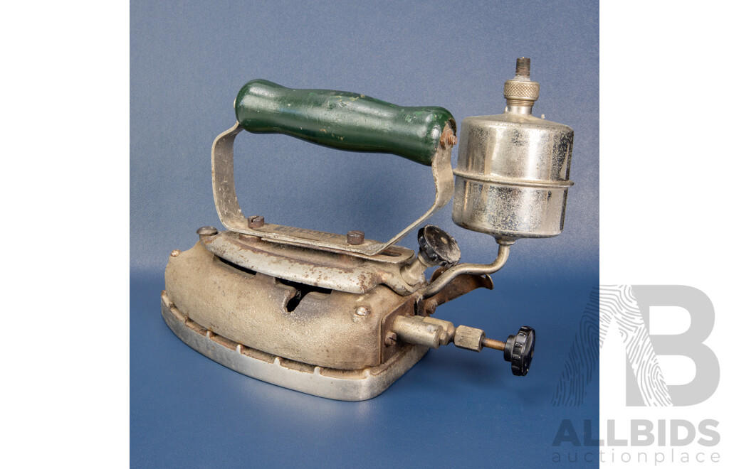 Vintage Peerman Oil Fuelled Clothes Iron