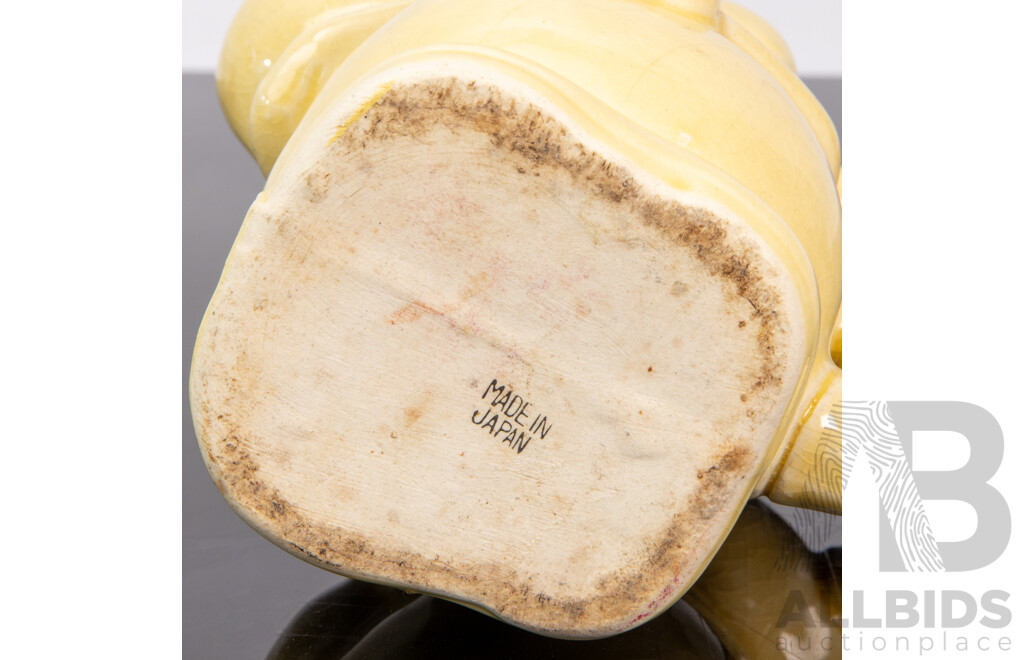 Vintage Japanese Figural Milk Jug and Lidded Lolly Jar