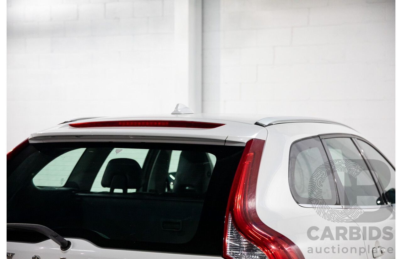 3/2014 Volvo XC60 D4 Luxury DZ MY14 4d Wagon Crystal White Pearl Turbo Diesel 2.0L