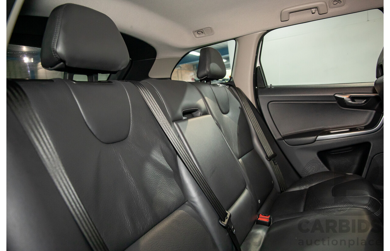 3/2014 Volvo XC60 D4 Luxury DZ MY14 4d Wagon Crystal White Pearl Turbo Diesel 2.0L