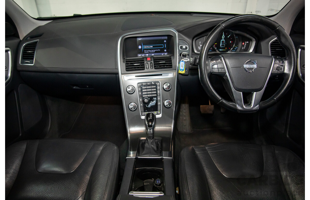 3/2014 Volvo XC60 D4 Luxury DZ MY14 4d Wagon Crystal White Pearl Turbo Diesel 2.0L