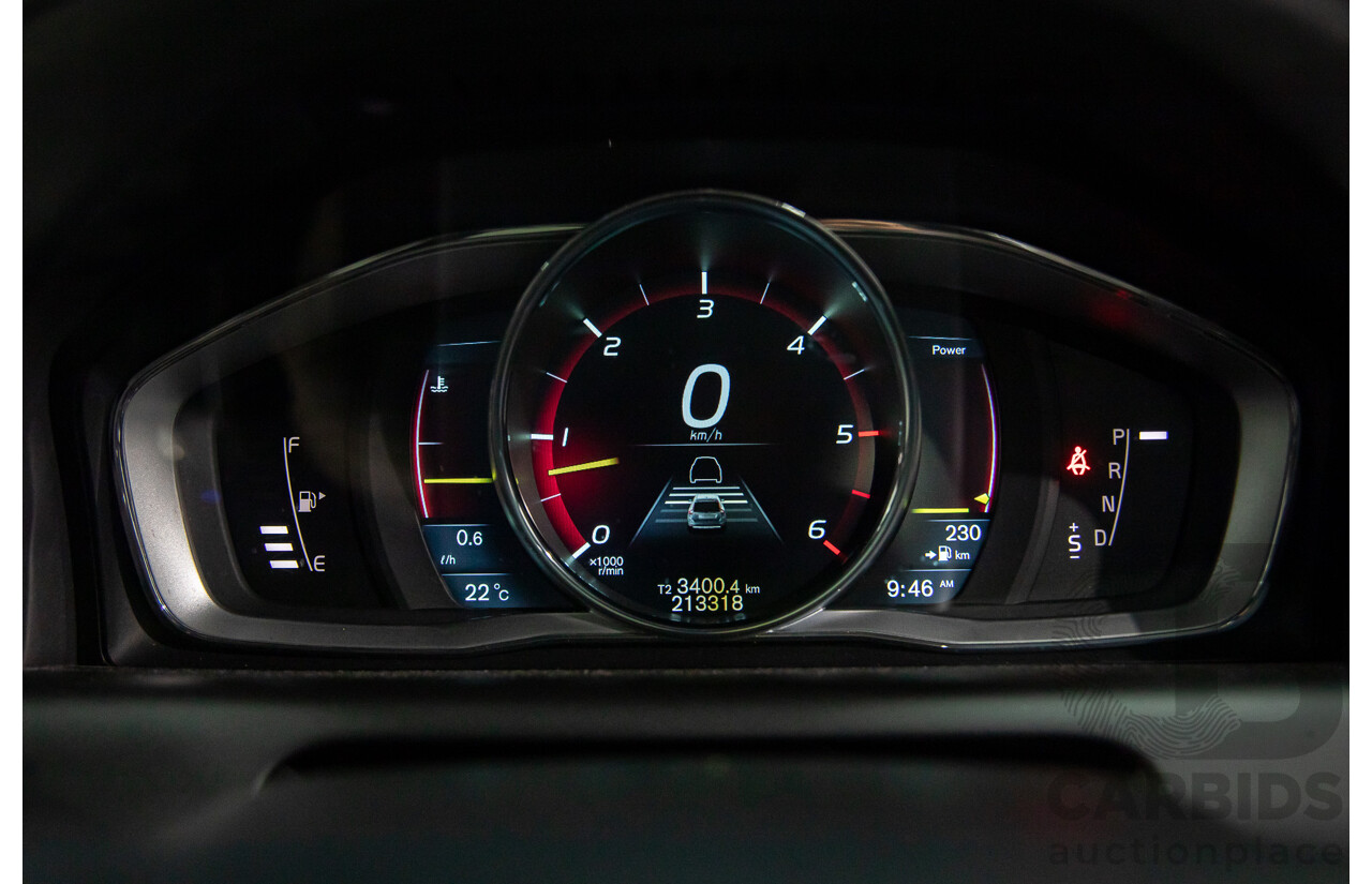 3/2014 Volvo XC60 D4 Luxury DZ MY14 4d Wagon Crystal White Pearl Turbo Diesel 2.0L