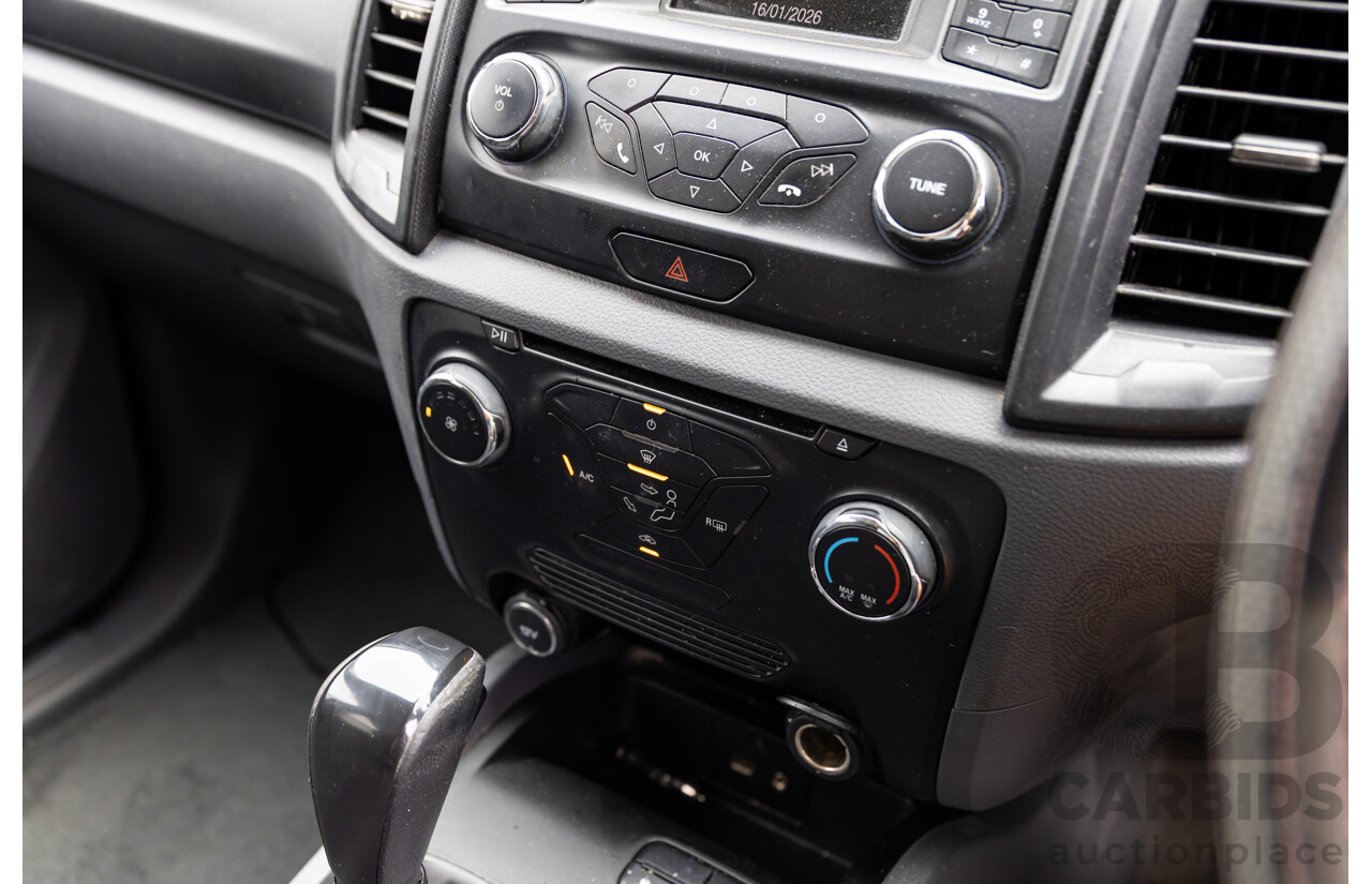 7/2015 Ford Ranger XLS 3.2 (4x4) PX MKII Dual Cab Utility Metropolitan Grey Metallic Turbo Diesel 3.2L