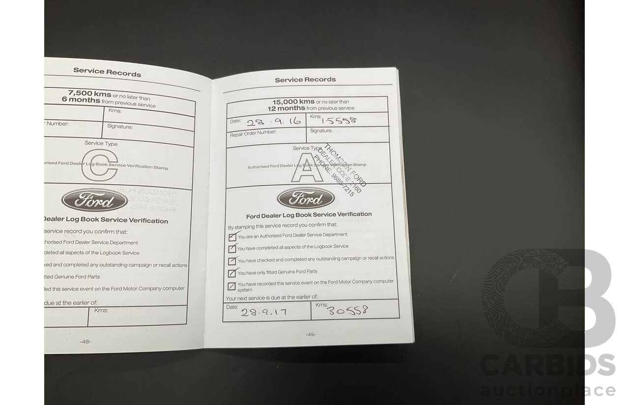 7/2015 Ford Ranger XLS 3.2 (4x4) PX MKII Dual Cab Utility Metropolitan Grey Metallic Turbo Diesel 3.2L