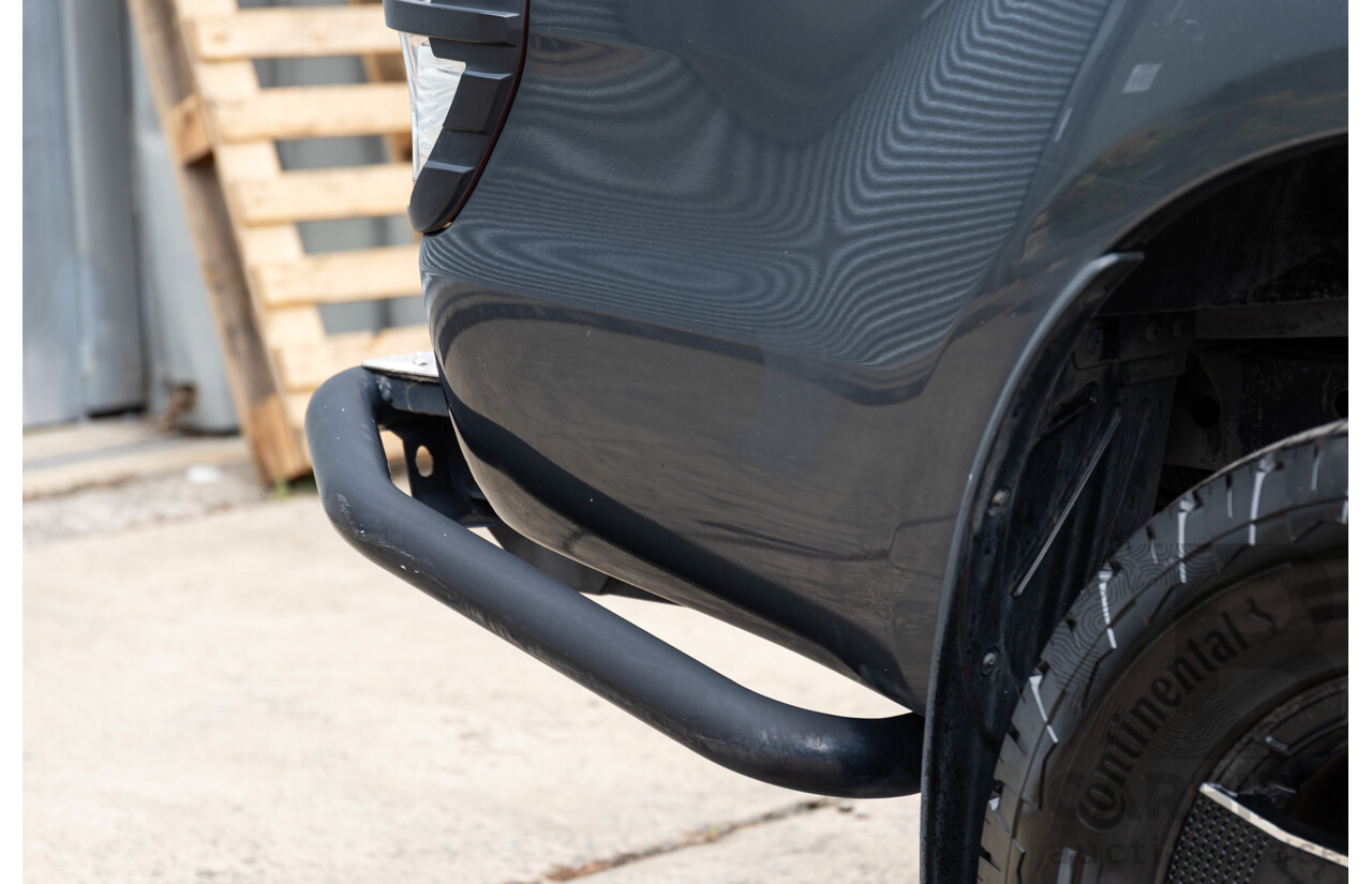 7/2015 Ford Ranger XLS 3.2 (4x4) PX MKII Dual Cab Utility Metropolitan Grey Metallic Turbo Diesel 3.2L