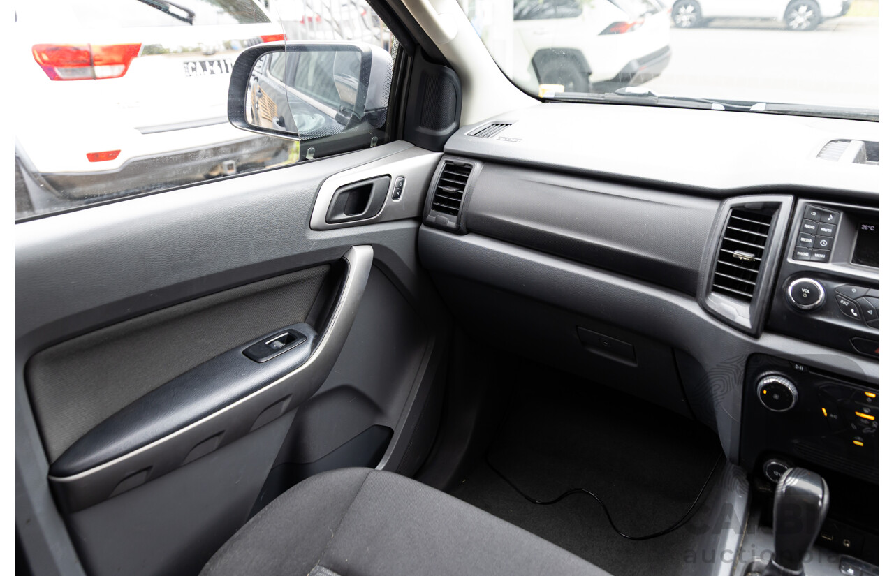 7/2015 Ford Ranger XLS 3.2 (4x4) PX MKII Dual Cab Utility Metropolitan Grey Metallic Turbo Diesel 3.2L