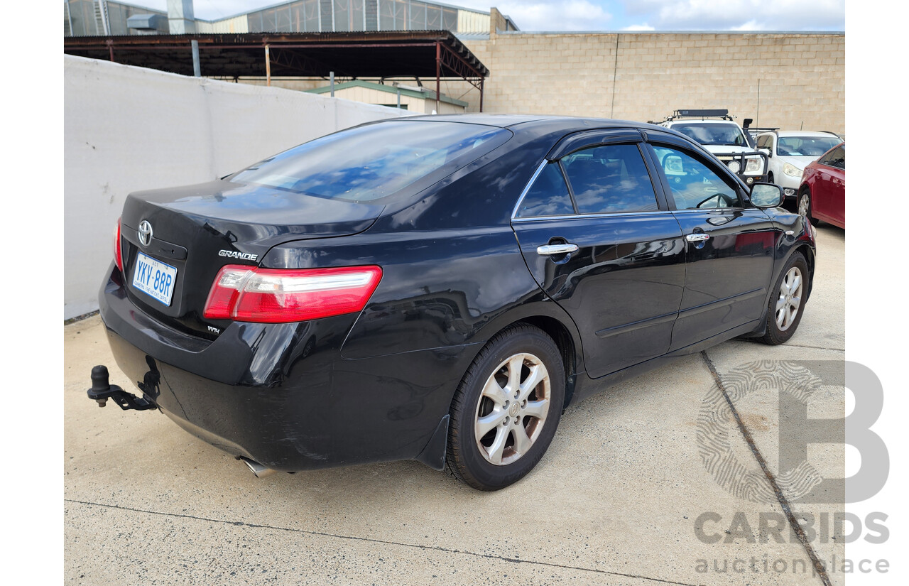 11/2007 Toyota Camry Grande ACV40R 4d Sedan Black 2.4L