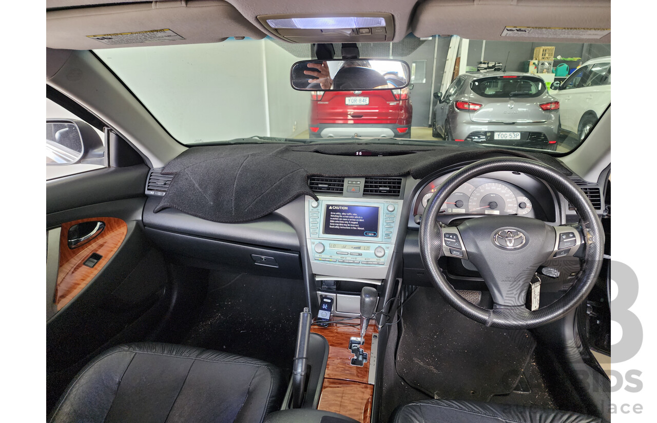 11/2007 Toyota Camry Grande ACV40R 4d Sedan Black 2.4L