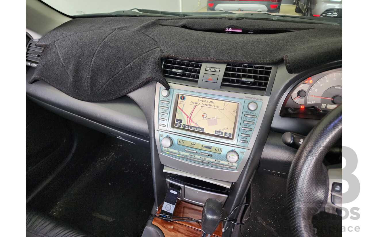 11/2007 Toyota Camry Grande ACV40R 4d Sedan Black 2.4L