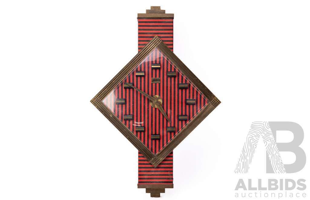 Vintage Wall Clock, 'Atlanta'