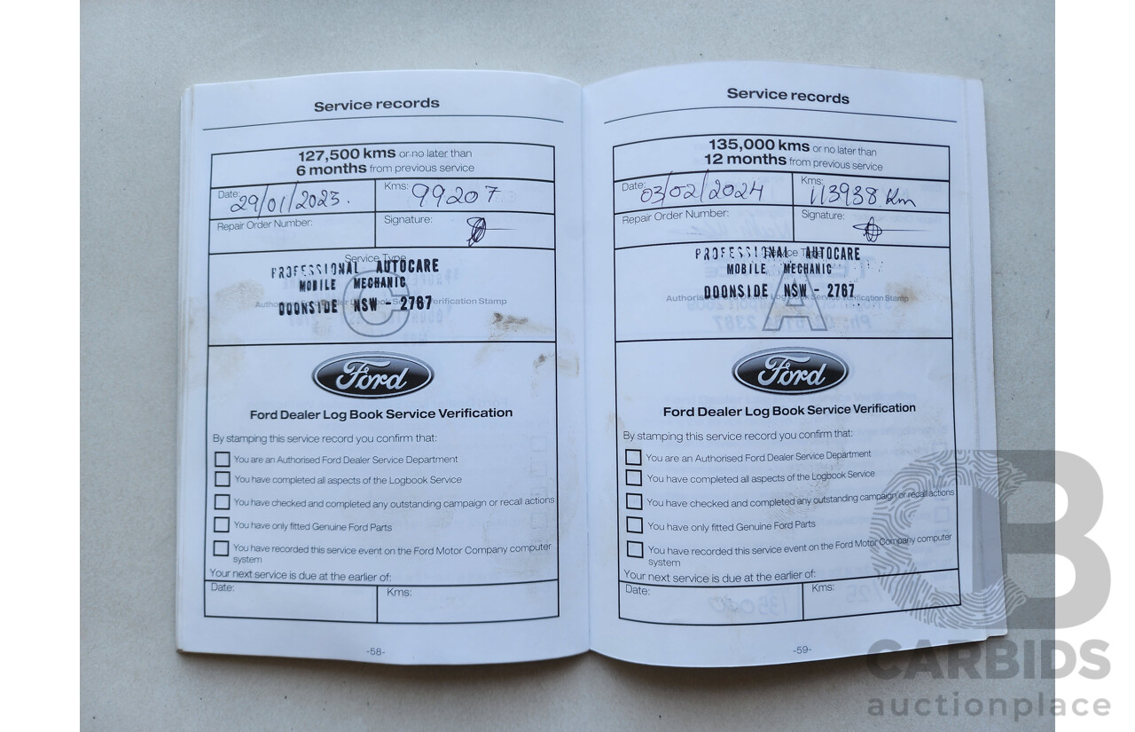 1/2012 Ford Focus Ambiente LW 5d Hatchback Black 1.6L