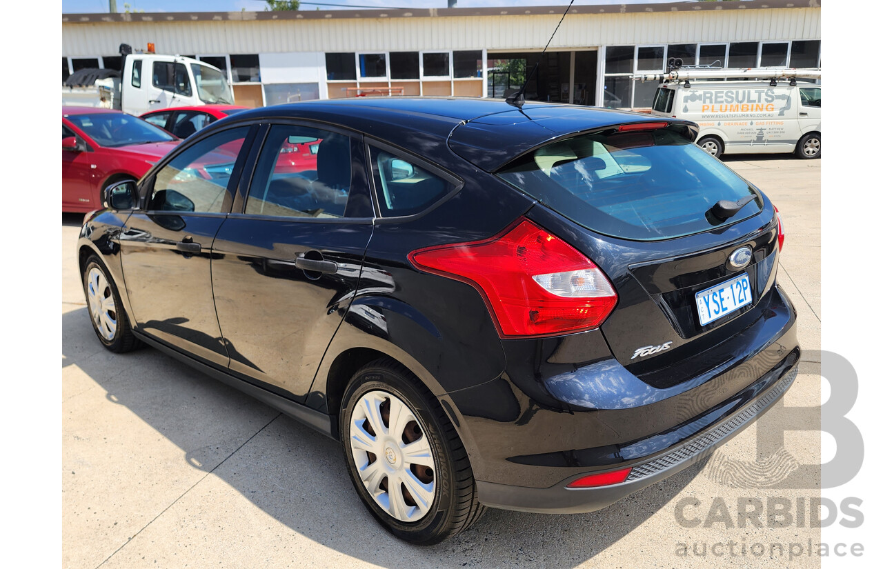 1/2012 Ford Focus Ambiente LW 5d Hatchback Black 1.6L