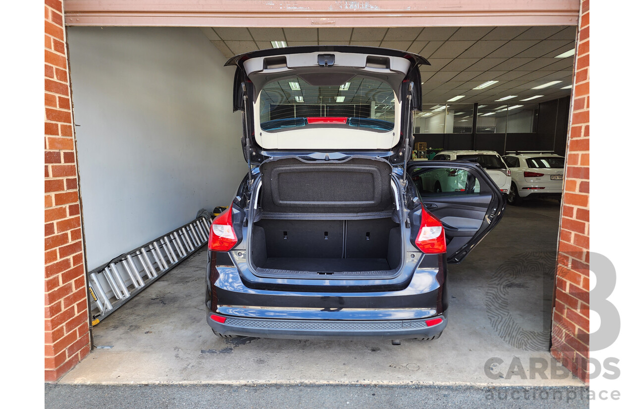 1/2012 Ford Focus Ambiente LW 5d Hatchback Black 1.6L