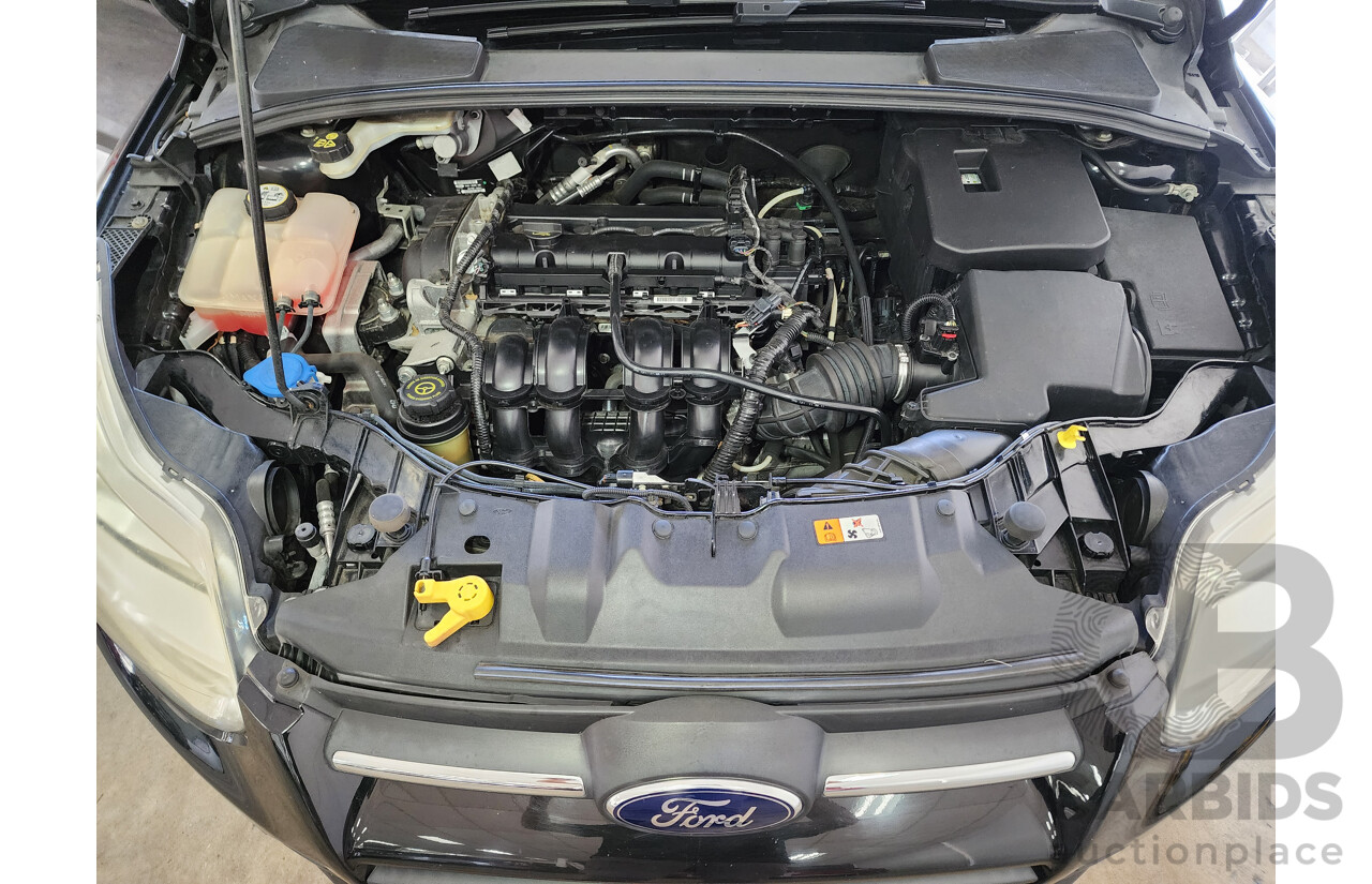 1/2012 Ford Focus Ambiente LW 5d Hatchback Black 1.6L