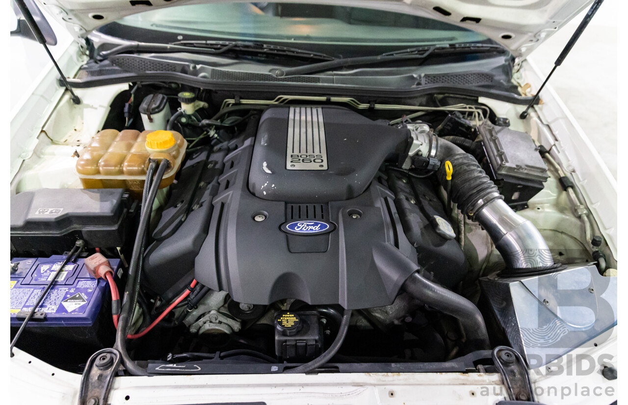 1/2006 Ford Falcon XR8 BF Utility Winter White V8 5.4L