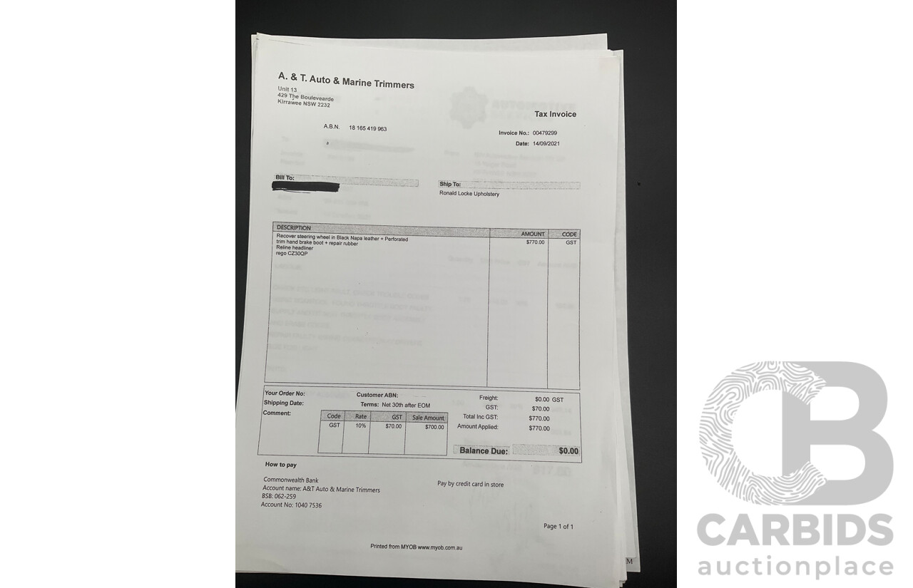 1/2006 Ford Falcon XR8 BF Utility Winter White V8 5.4L