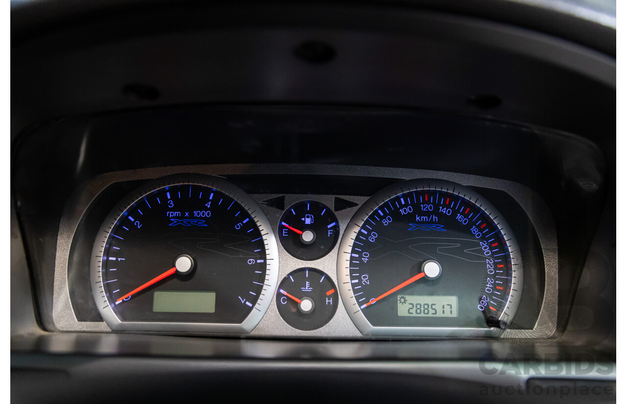 1/2006 Ford Falcon XR8 BF Utility Winter White V8 5.4L