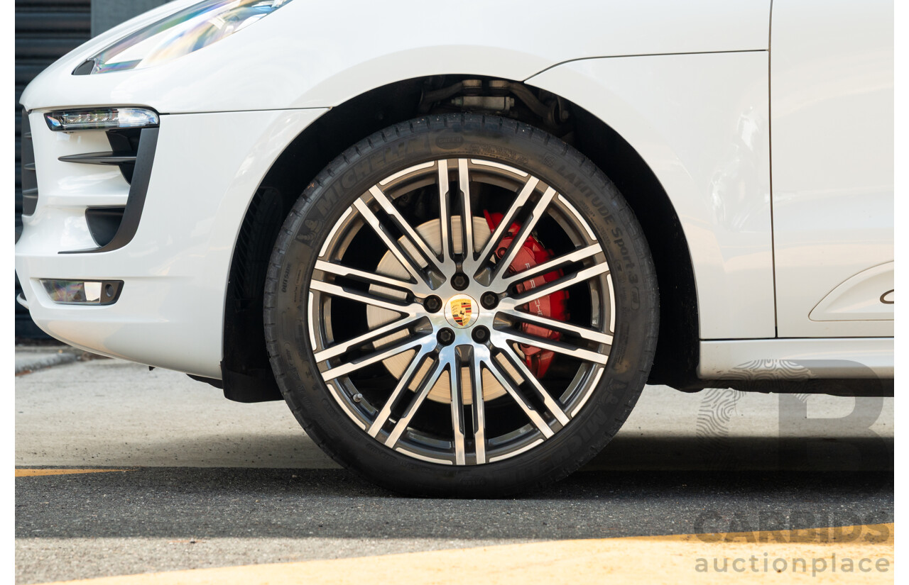 5/2016 Porsche Macan GTS (AWD) 95B MY17 4D Wagon White Twin Turbo V6 3.0L